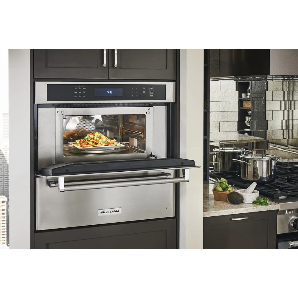 30" Built In Microwave Oven with Convection Cooking KMBP100ESS