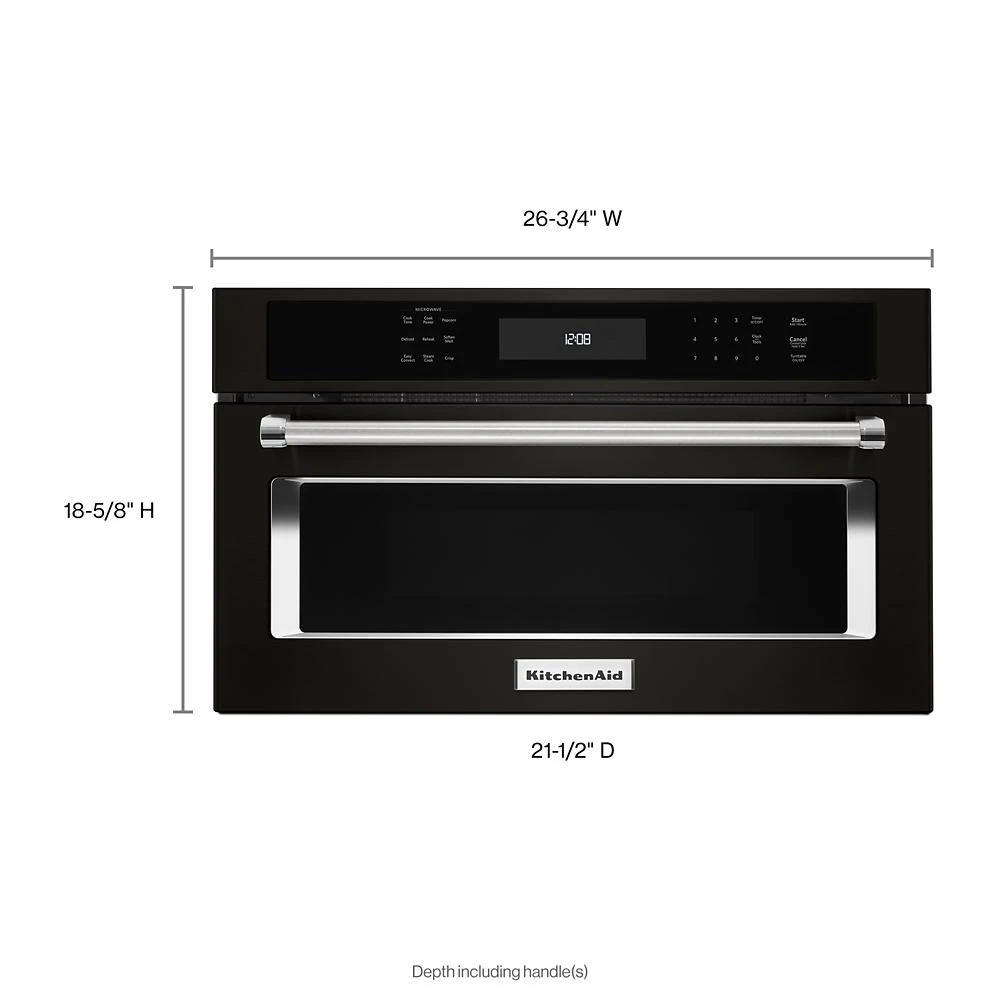 27" Built In Microwave Oven with Convection Cooking KMBP107EBS