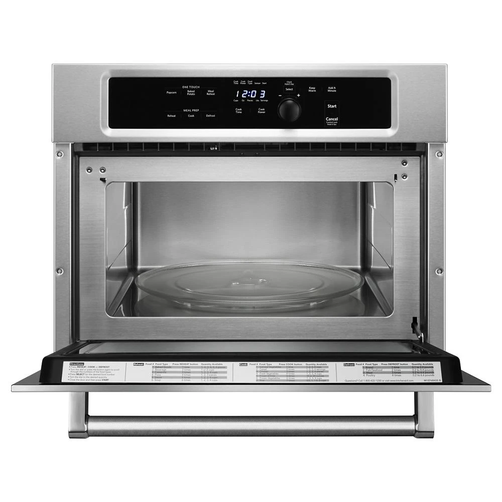 24" Built In Microwave Oven with 1000 Watt Cooking KMBS104ESS