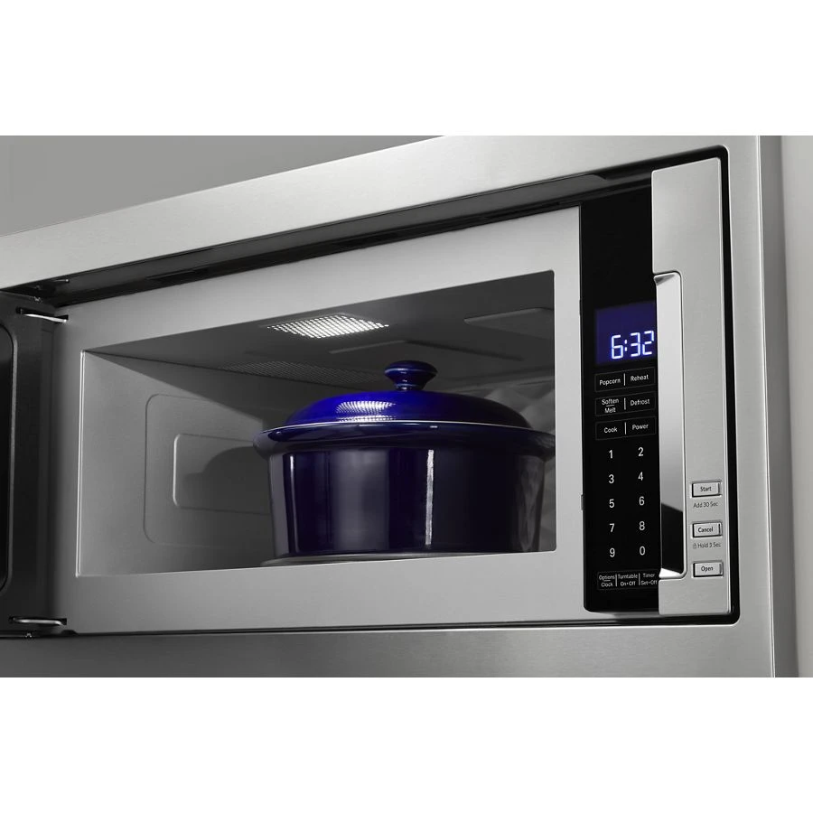 1000 Watt Built-In Low Profile Microwave with Slim Trim Kit KMBT5011KSS