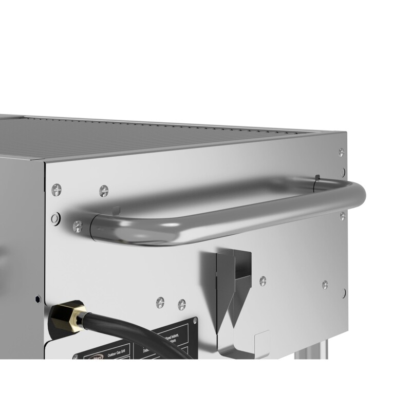 72 in. Commercial Mobile Outdoor Propane Gas Grill, ETL Listed in Stainless-Steel KMCGM72