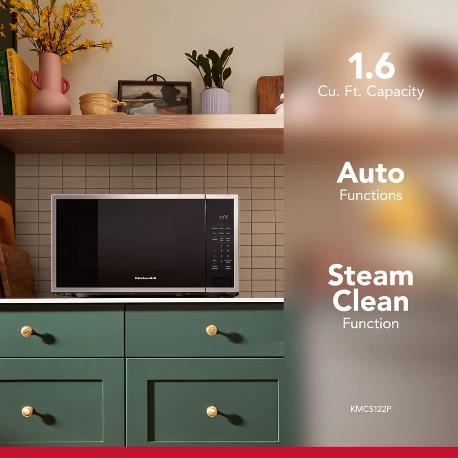 1.6 Cu. Ft. Countertop Microwave KMCS122SSS