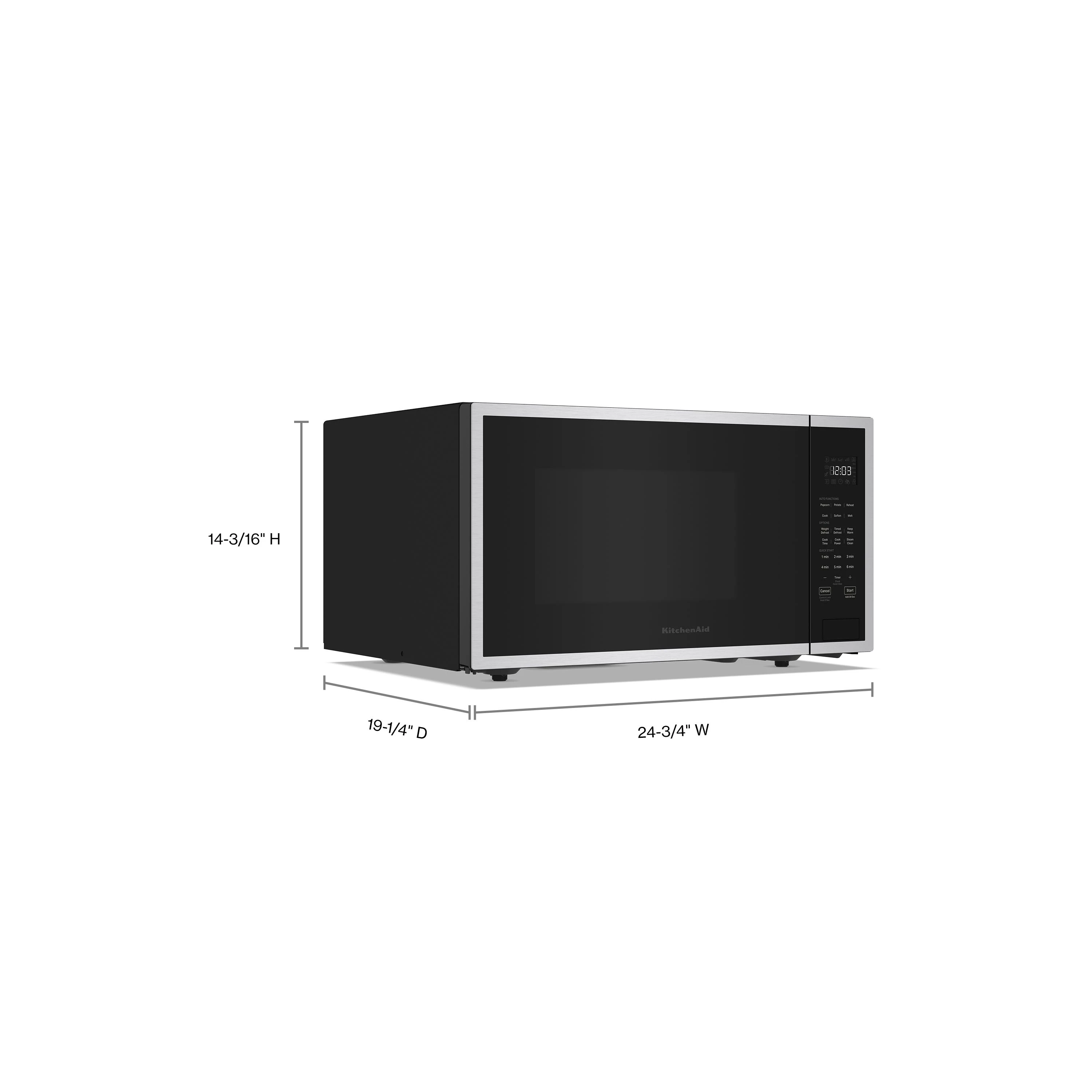2.2 Cu. Ft. Countertop Microwave with Auto Functions KMCS324PPS