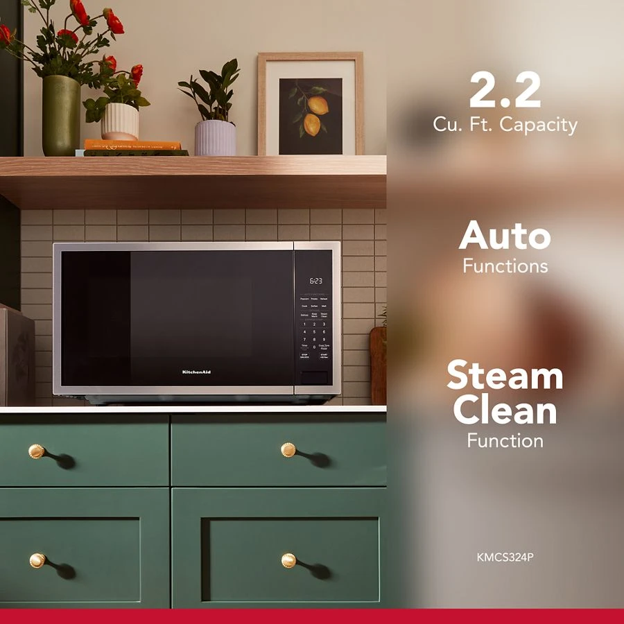 2.2 Cu. Ft. Countertop Microwave KMCS324SPS