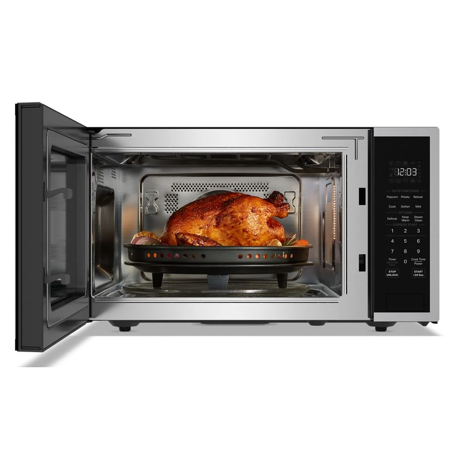 1.5 cu. ft. Countertop Microwave with Air Fry Function KMCS522SPS
