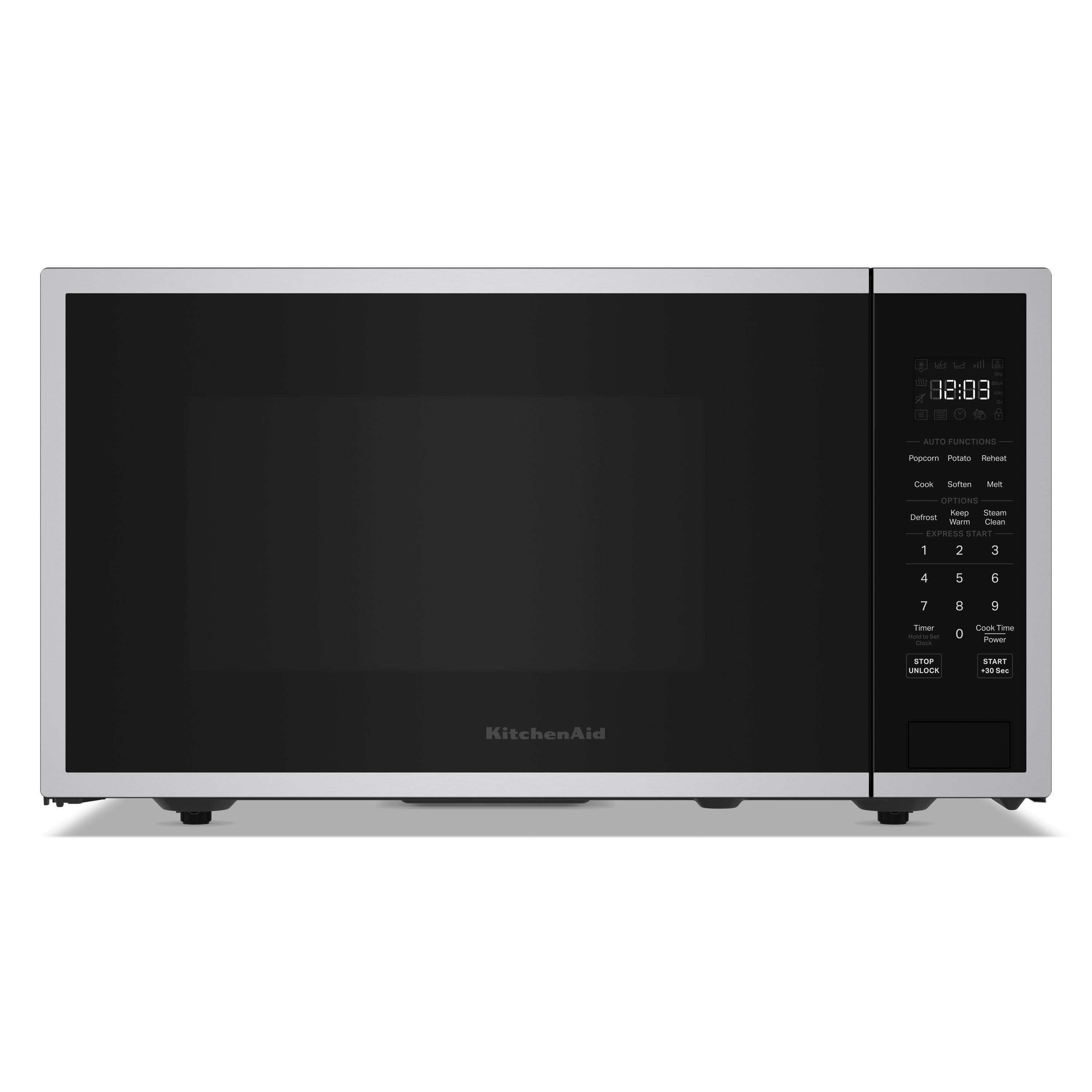 KitchenAid 1.5 cu. ft. Countertop Microwave with Air Fry Function PrintShield Stainless KMCS522SPS Picture 1