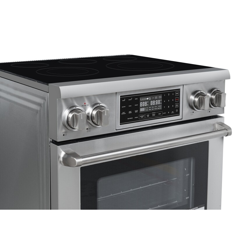 30 in. Electric Professional Range with Tilt Panel and Digital controls, Self-Cleaning, 16300W of Power, 240V in Stainless-Steel KMEPR30TDPSS