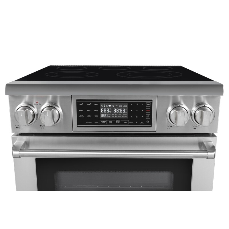 30 in. Electric Professional Range with Tilt Panel and Digital controls, Self-Cleaning, 16300W of Power, 240V in Stainless-Steel KMEPR30TDPSS
