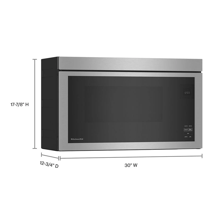 Over-The-Range Microwave with Flush Built-In Design KMMF330PSS