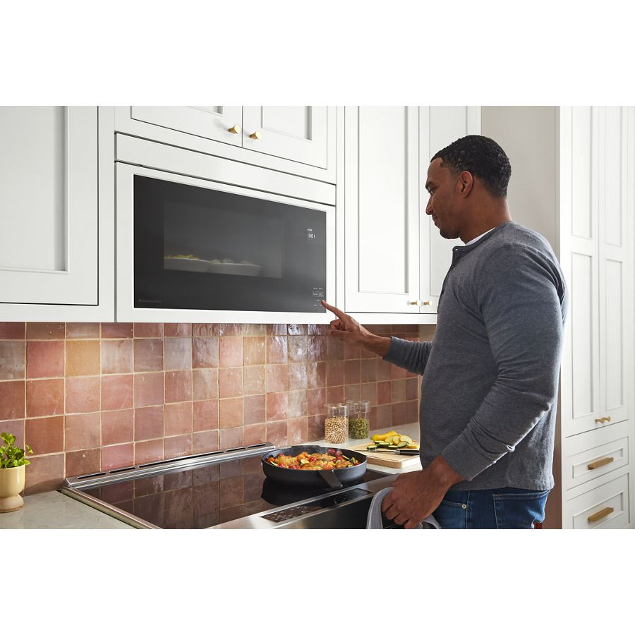 Over-The-Range Microwave with Flush Built-In Design KMMF330PWH