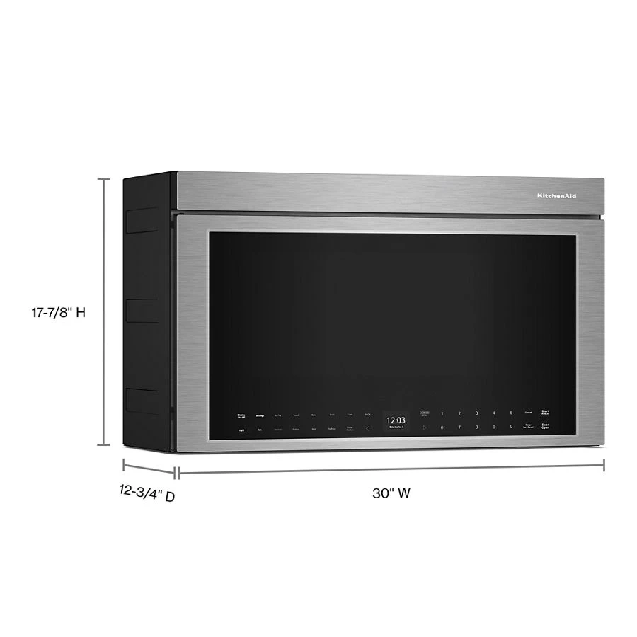 Multifunction Over-the-Range Oven with Flush Built-In Design KMMF530PPS