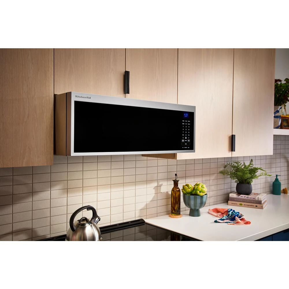 Smart Low Profile Microwave Hood Combination with Dual Fan Ventilation KMML550RPS
