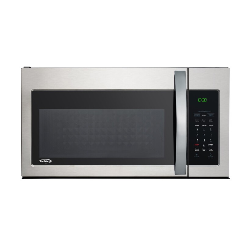 30 in. 1.5 cu.ft Over-the-Range Convection Microwave Oven in Black KMMOTC15SS