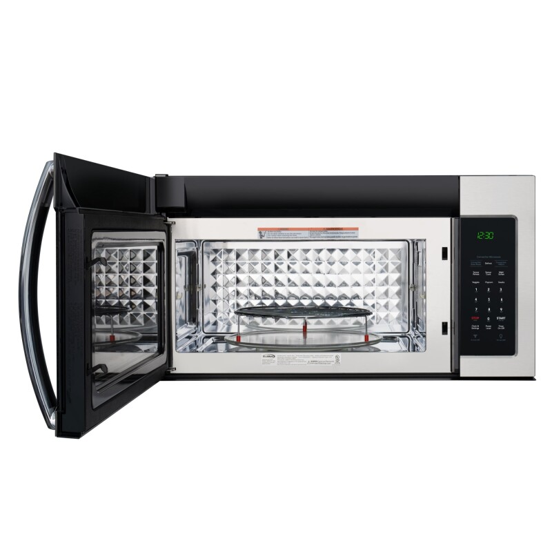 30 in. 1.5 cu.ft Over-the-Range Convection Microwave Oven in Black KMMOTC15SS