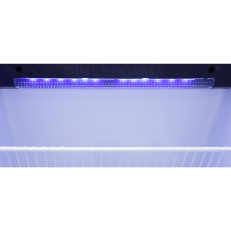 24 in. Outdoor Kitchen Stainless Steel Refrigerator 5.5 cu. ft. Capacity with Automatic defrost, Blue LED Lighting and IPX4 Rating, CSA Listed KMOKSOFRC58SS