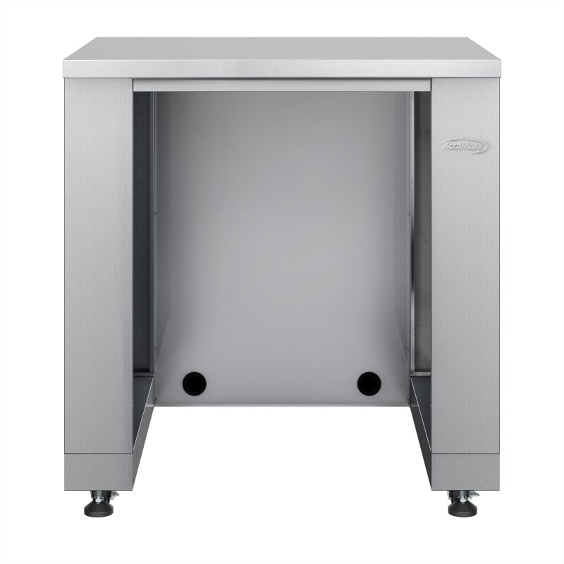 32 in. Outdoor Cabinet Kitchen for Refrigerator in Stainless-Steel KMOKSUCRCAB