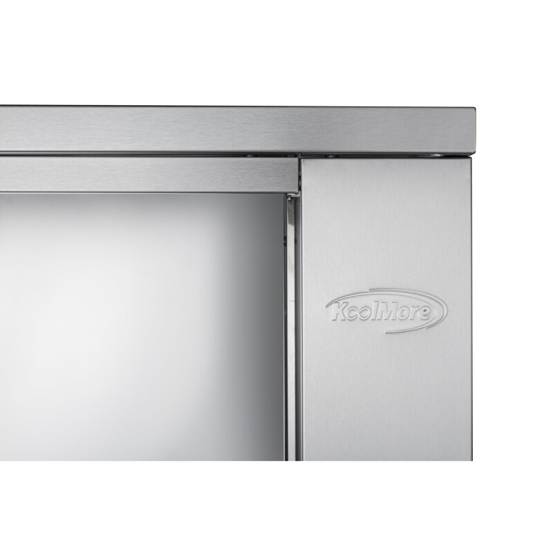 32 in. Outdoor Cabinet Kitchen for Refrigerator in Stainless-Steel KMOKSUCRCAB