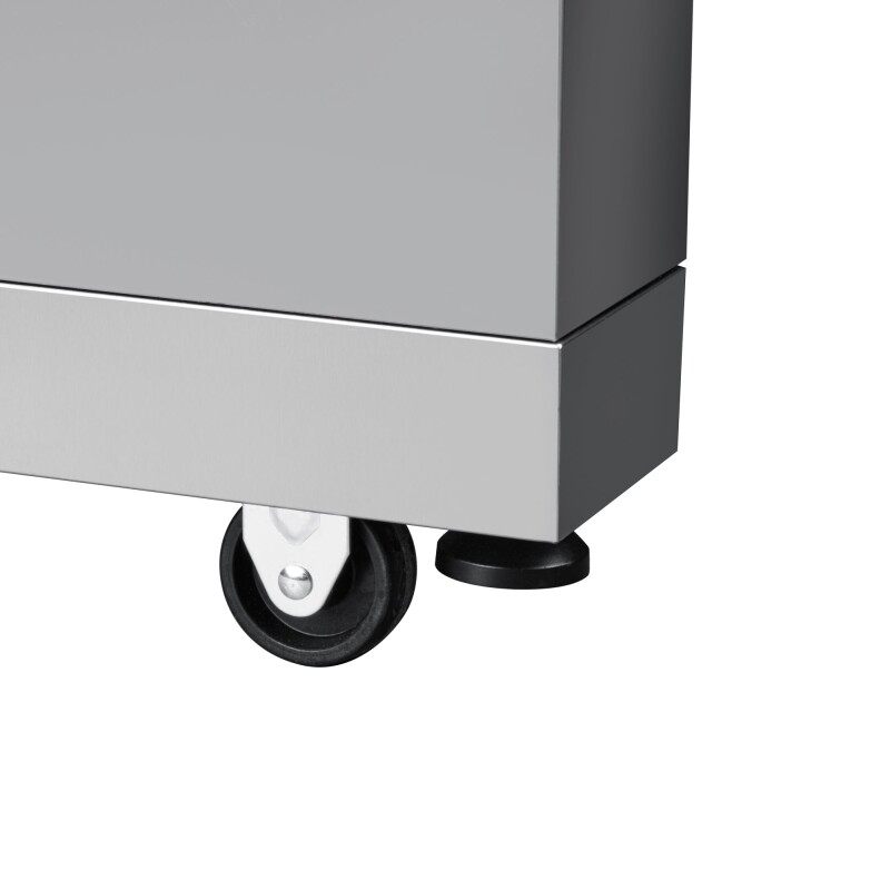 32 in. Outdoor Cabinet Kitchen for Refrigerator in Stainless-Steel KMOKSUCRCAB