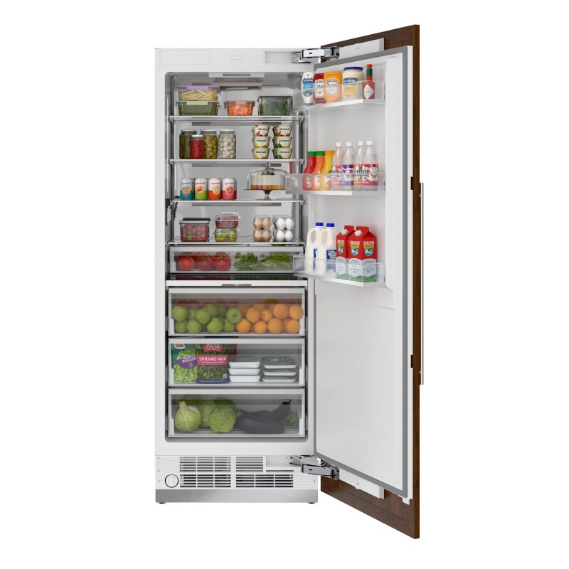Reserve Panel Ready Column 30 in. Refrigerator and 18 in. Freezer Combo with Ice and Water Dispenser, Frost Free, ETL Listed, Energy Star KMPRCR30F18