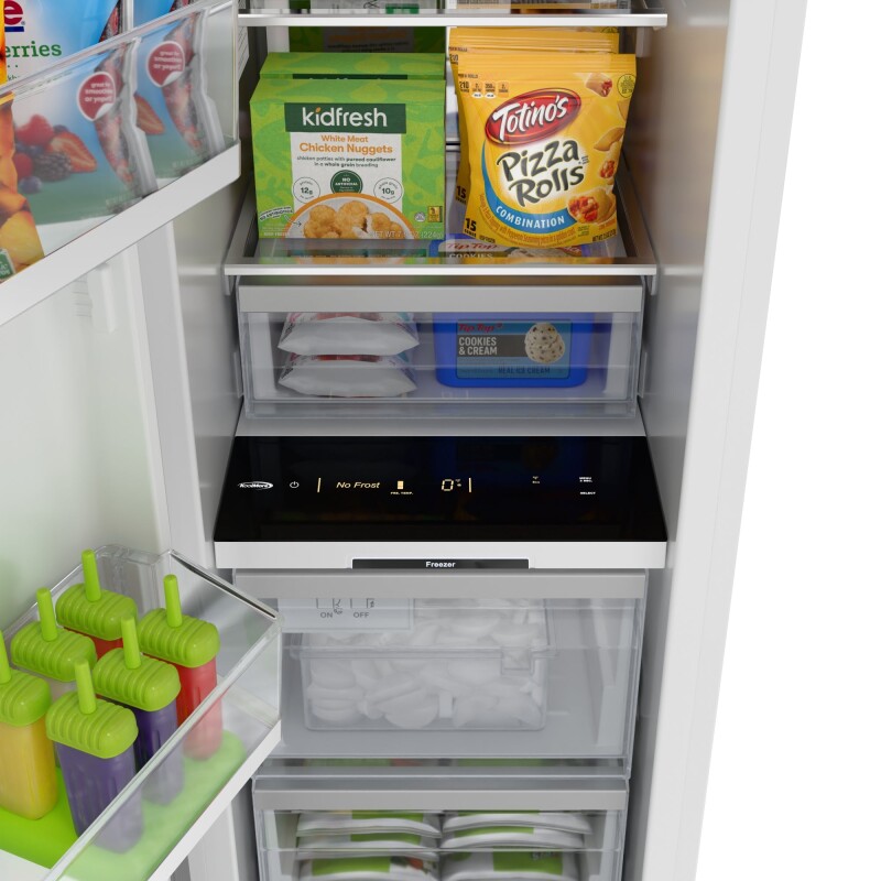 Reserve Panel Ready Column 30 in. Refrigerator and 18 in. Freezer Combo with Ice and Water Dispenser, Frost Free, ETL Listed, Energy Star KMPRCR30F18