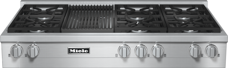 RangeTop with 6burners and grill for versatility and performance KMR13551G
