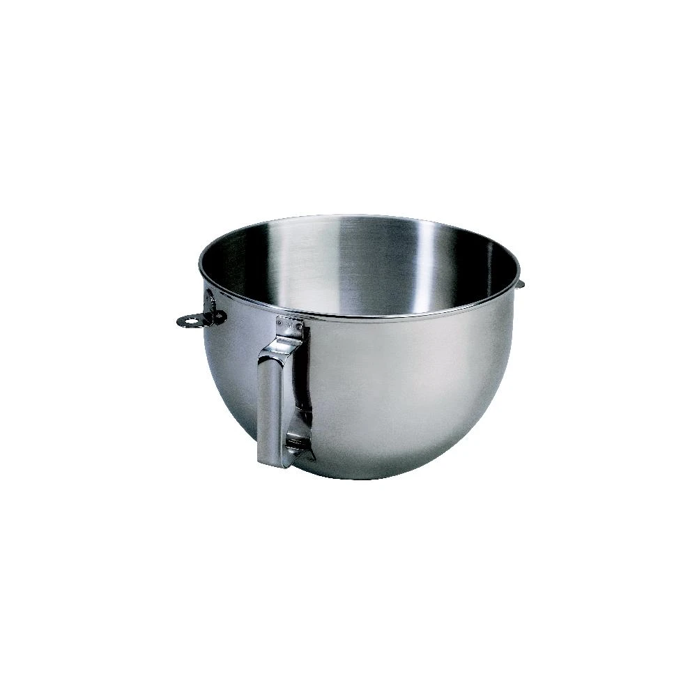 5 Quart Bowl-Lift Polished Stainless Steel Bowl with Flat Handle KN25WPBH