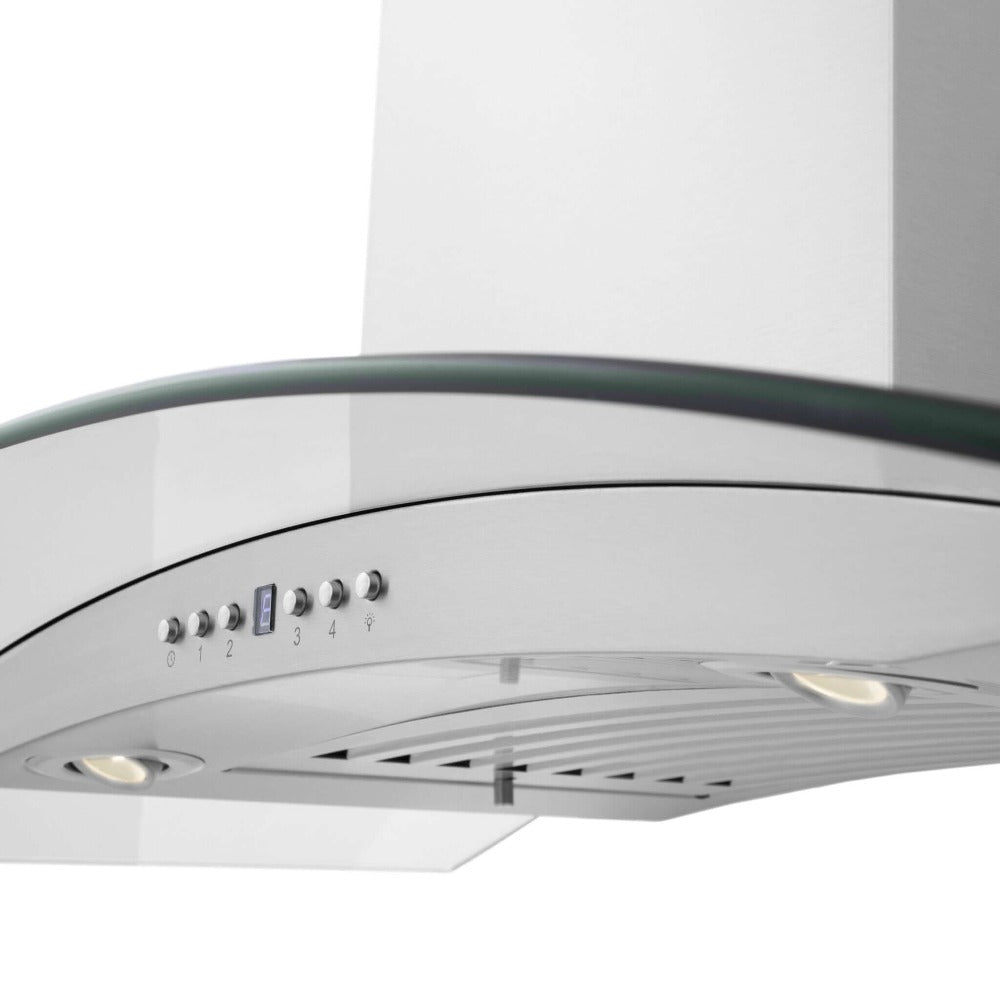 30" Convertible Vent Wall Mount Range Hood KN430