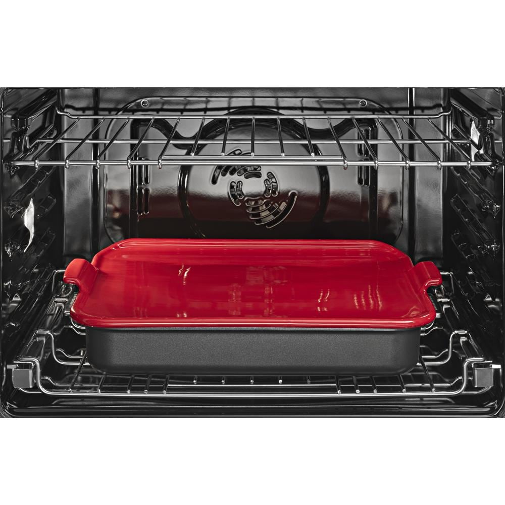 KitchenAid Smart Oven+ 30" Combination Oven with Powered Attachments and PrintShield Finish Black Stainless Steel with PrintShield™ Finish KOCE900HBS Picture 1