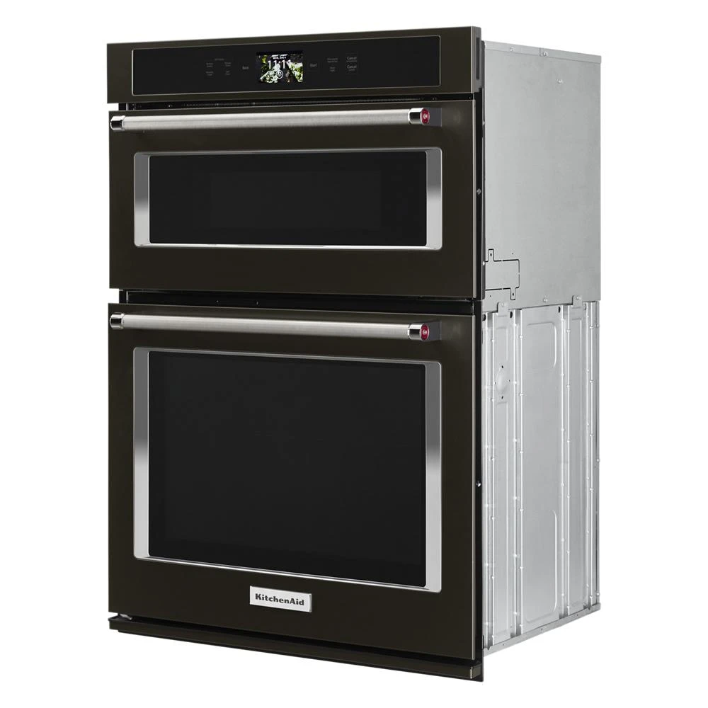 Smart Oven+ 30" Combination Oven with Powered Attachments and PrintShield Finish KOCE900HBS