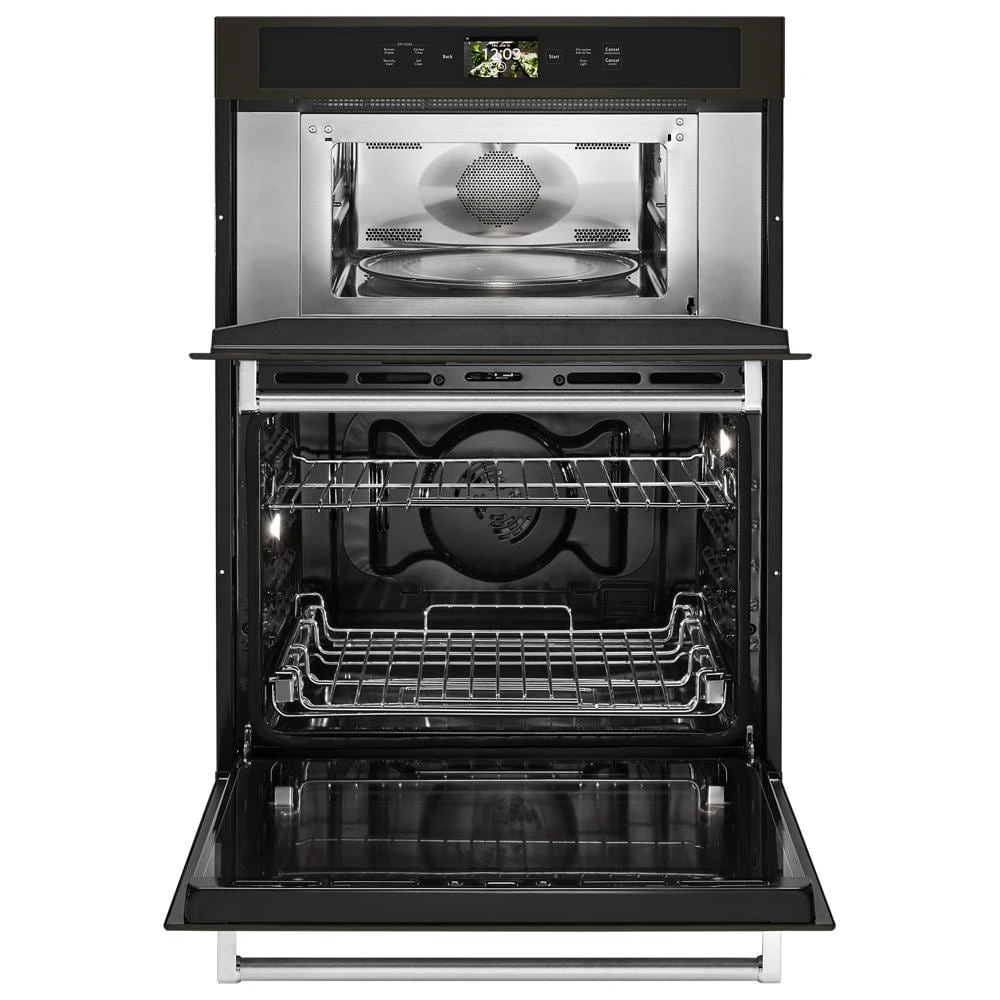 Smart Oven+ 30" Combination Oven with Powered Attachments and PrintShield Finish KOCE900HBS