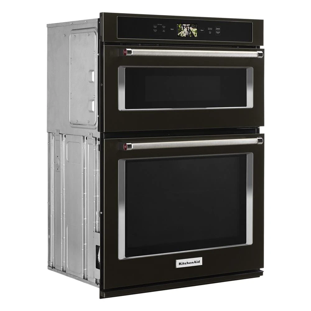 Smart Oven+ 30" Combination Oven with Powered Attachments and PrintShield Finish KOCE900HBS