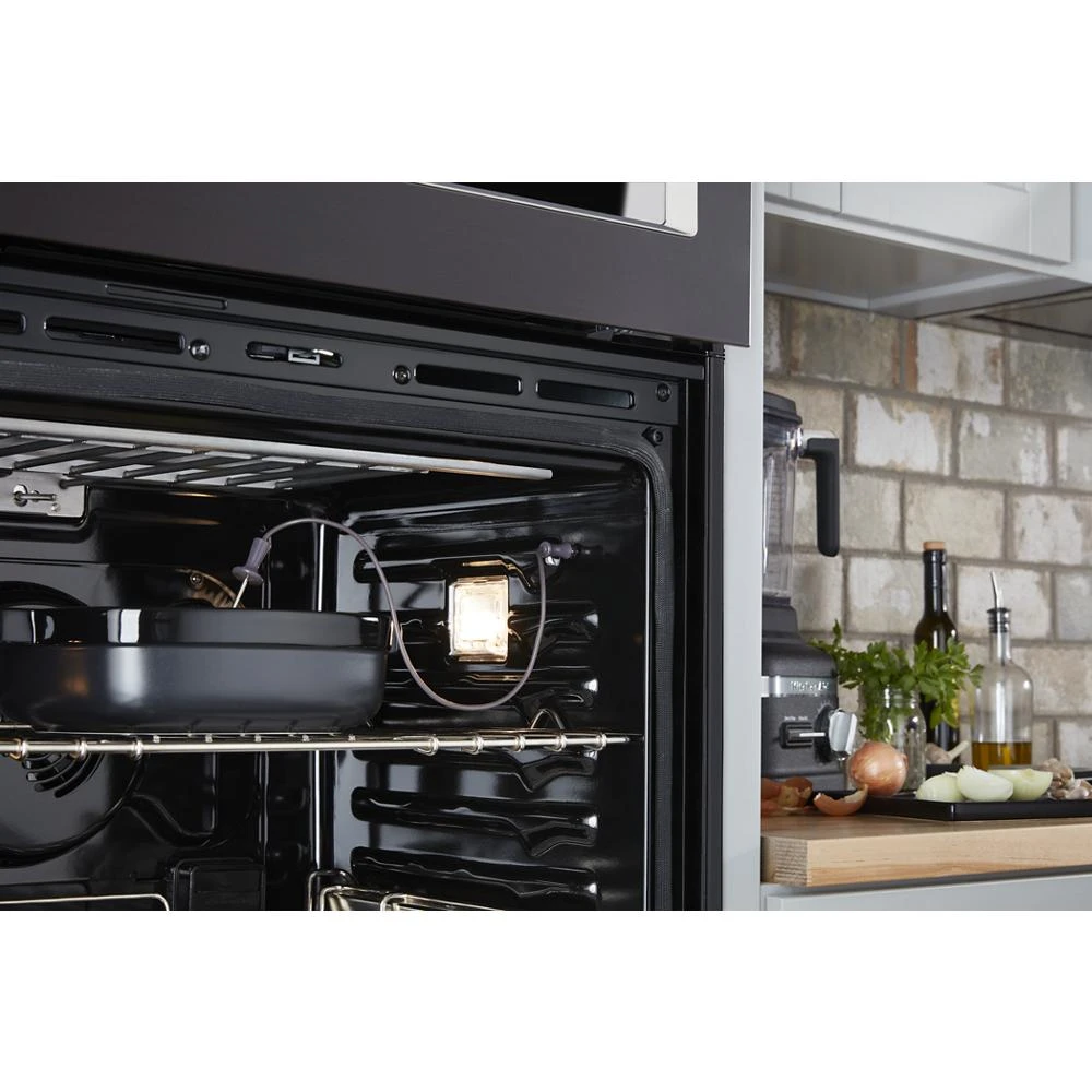 Smart Oven+ 30" Combination Oven with Powered Attachments and PrintShield Finish KOCE900HBS