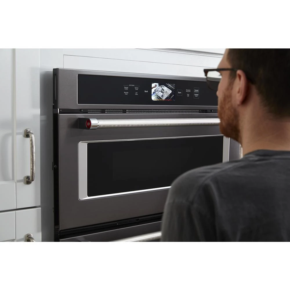Smart Oven+ 30" Combination Oven with Powered Attachments and PrintShield Finish KOCE900HBS