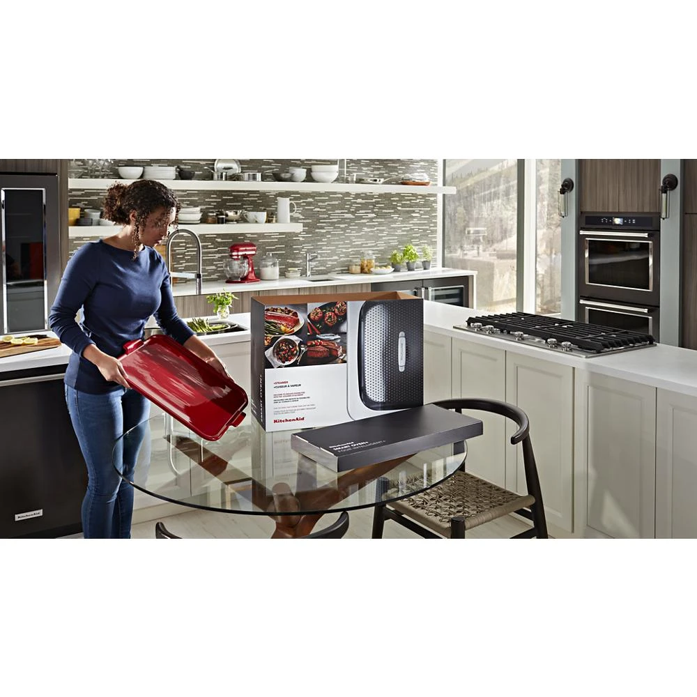 Smart Oven+ 30" Combination Oven with Powered Attachments and PrintShield Finish KOCE900HBS