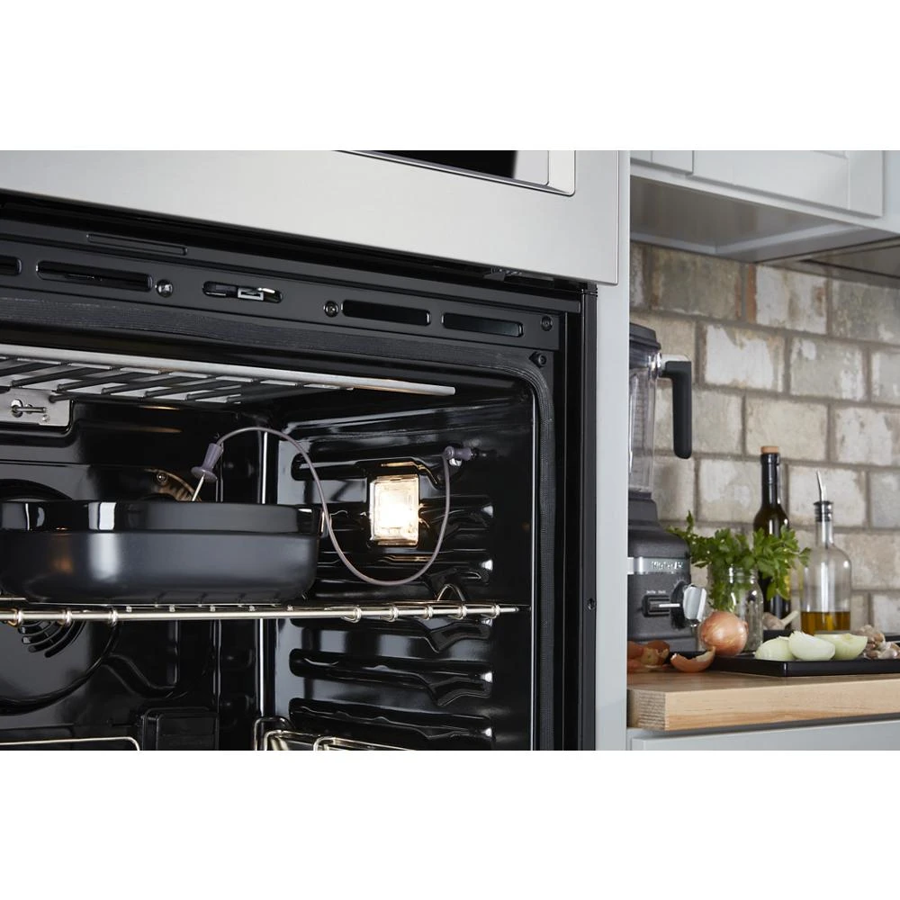 Smart Oven+ 30" Combination Oven with Powered Attachments and PrintShield Finish KOCE900HBS