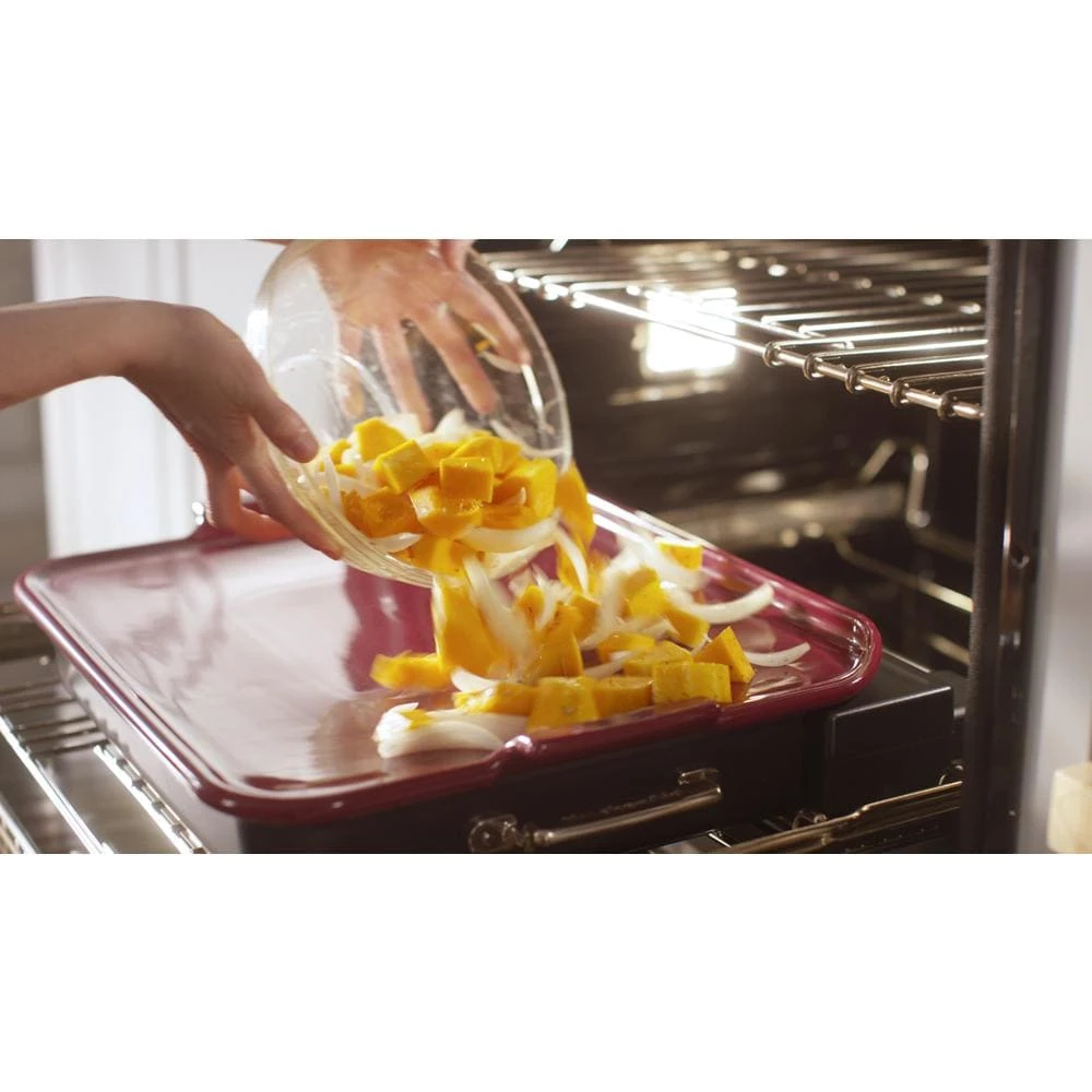 Smart Oven+ 30" Combination Oven with Powered Attachments and PrintShield Finish KOCE900HBS