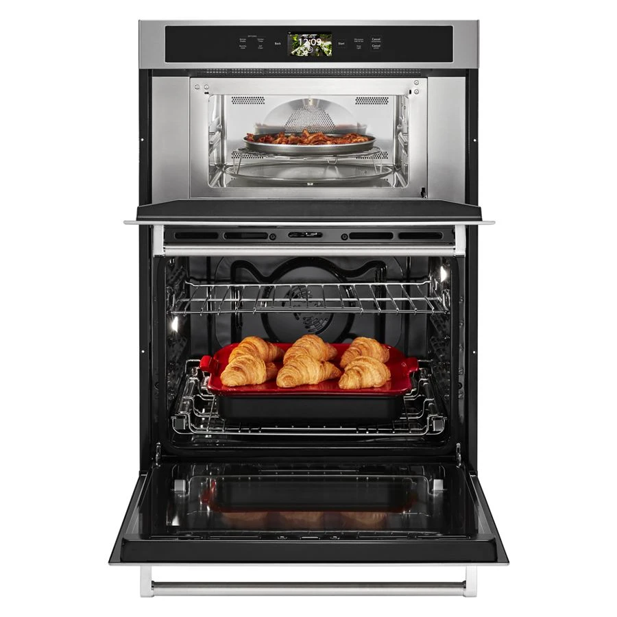 Smart Oven+ 30" Combination Oven With Powered Attachments KOCE900HSS