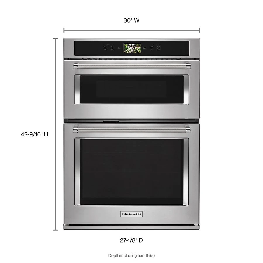 Smart Oven+ 30" Combination Oven With Powered Attachments KOCE900HSS