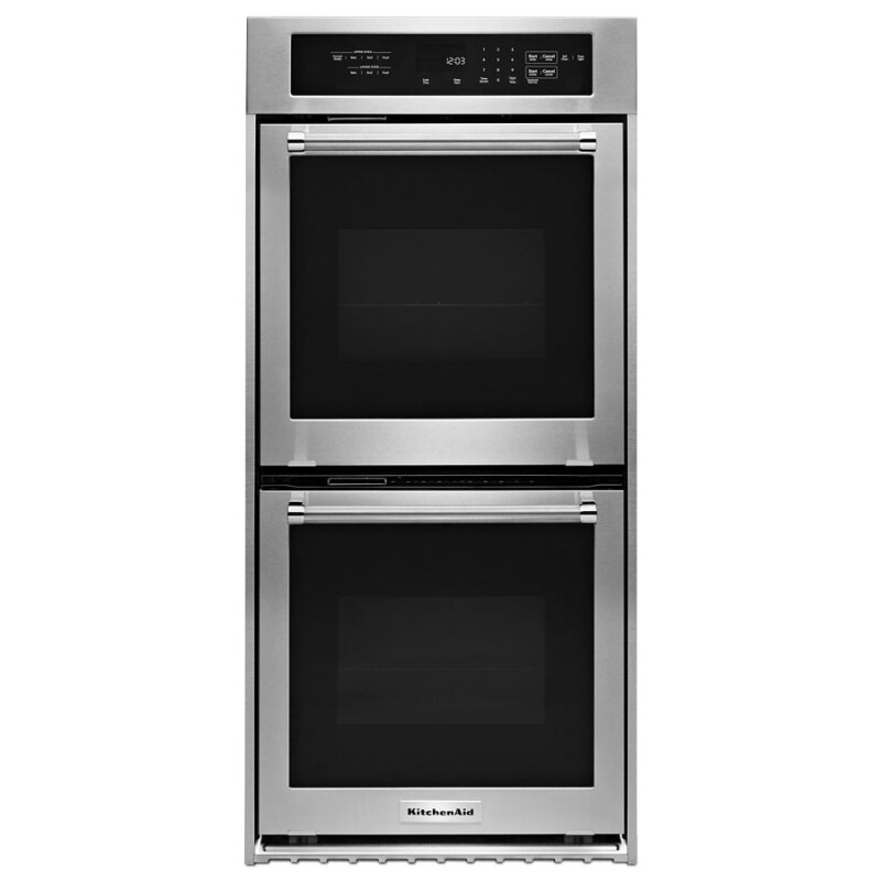 KitchenAid 24" Double Wall Oven with True Convection Stainless Steel KODC304ESS Picture 1