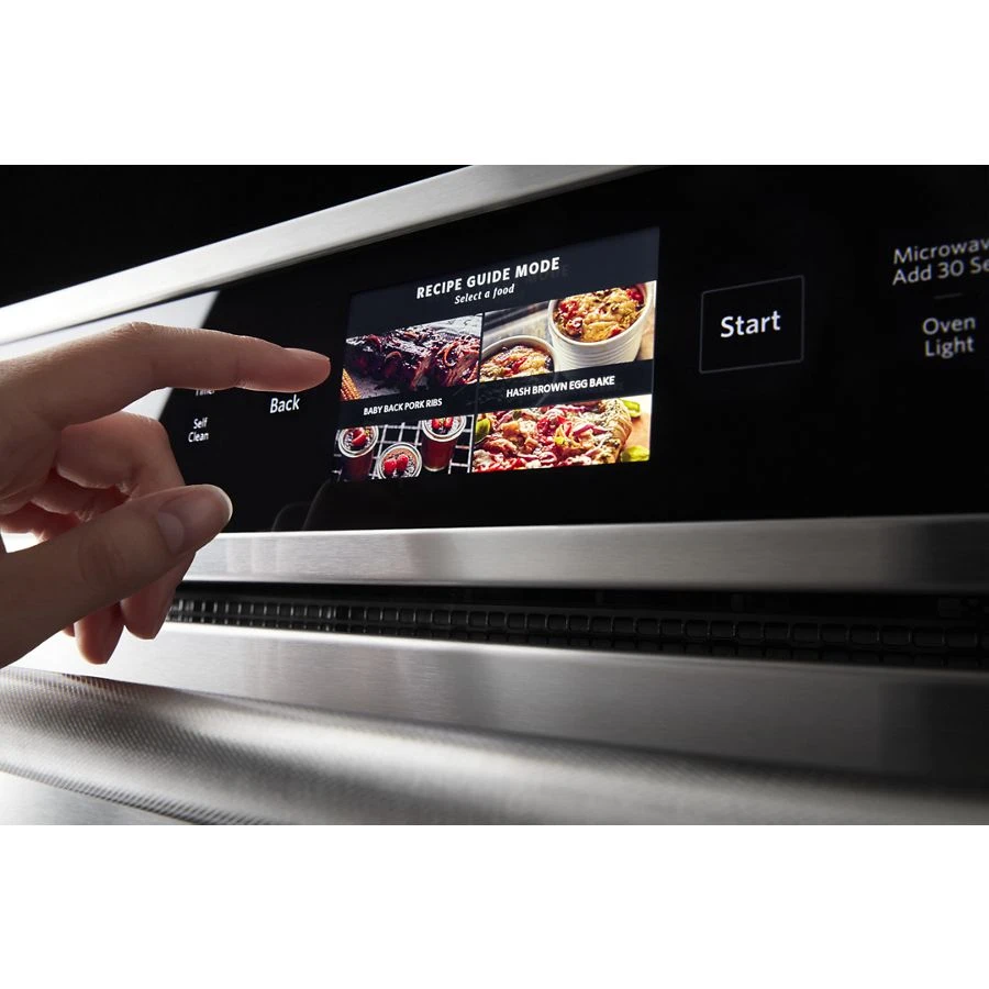 Smart Oven+ 30" Double Oven With Powered Attachments KODE900HSS