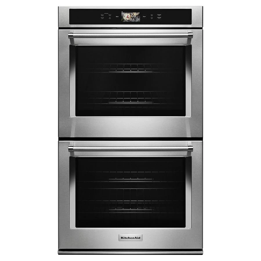 Smart Oven+ 30" Double Oven With Powered Attachments KODE900HSS