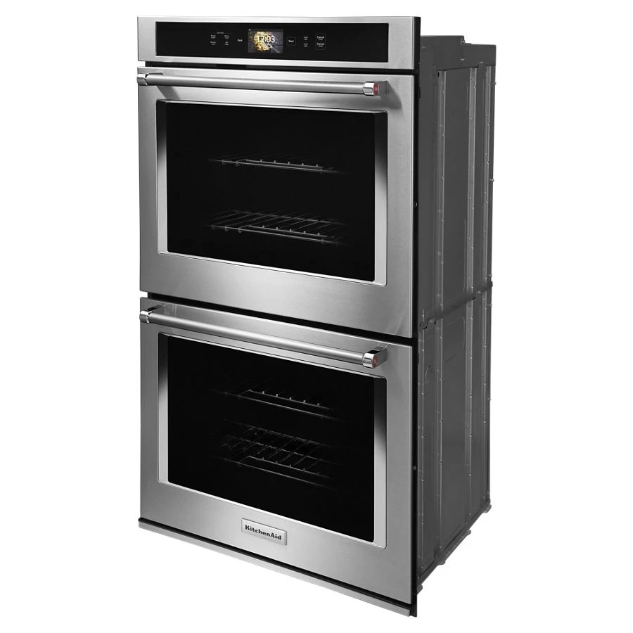 Smart Oven+ 30" Double Oven With Powered Attachments KODE900HSS