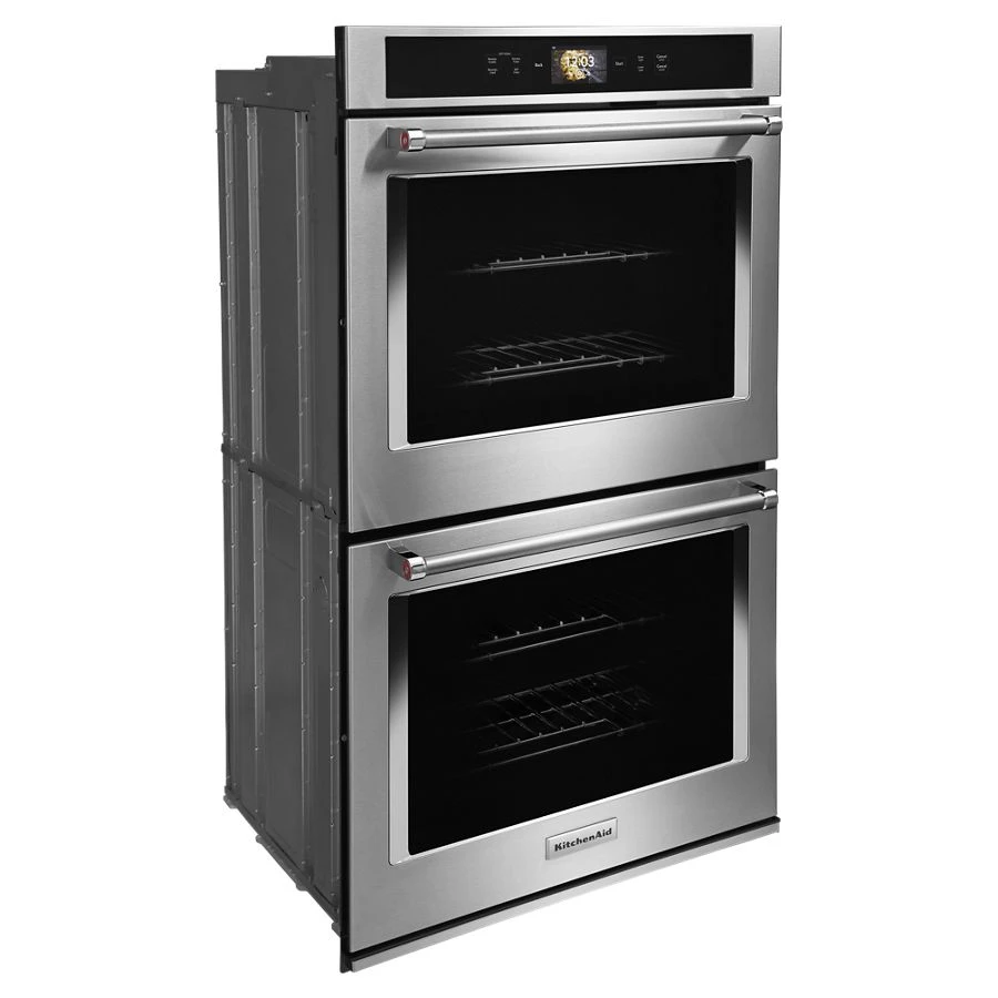 Smart Oven+ 30" Double Oven With Powered Attachments KODE900HSS
