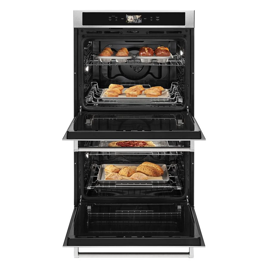 Smart Oven+ 30" Double Oven With Powered Attachments KODE900HSS
