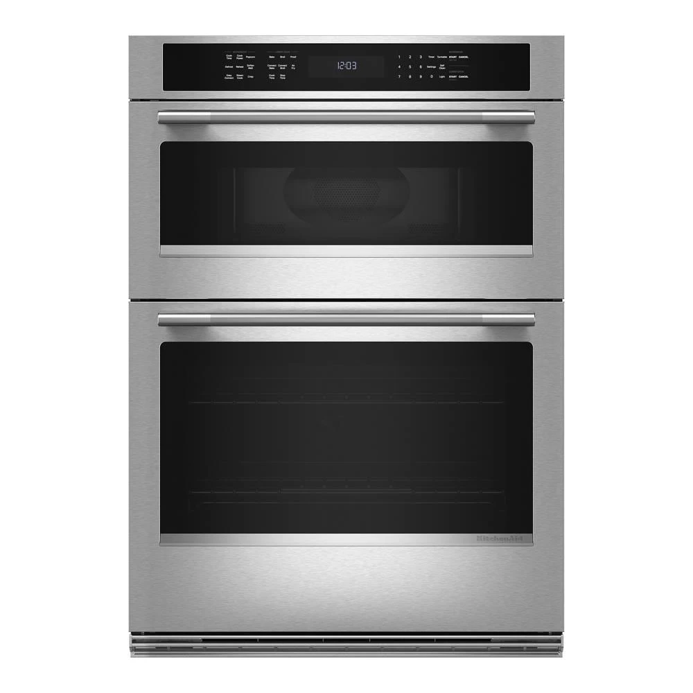 30-inch Electric Combo Wall Oven with No Preheat Air Fry Mode - PrintShield™ Finish KOEC530SPS