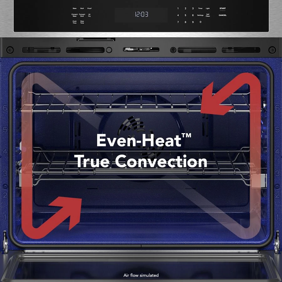 30-inch Electric Combo Wall Oven with No Preheat Air Fry Mode - PrintShield™ Finish KOEC530SPS