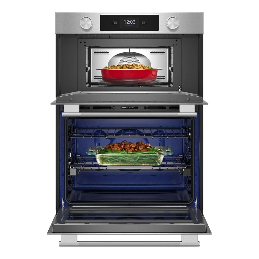 30-inch Smart Electric Combo Wall Oven With Assisted Cooking Modes - Printshield™ Finish KOEC630SPS