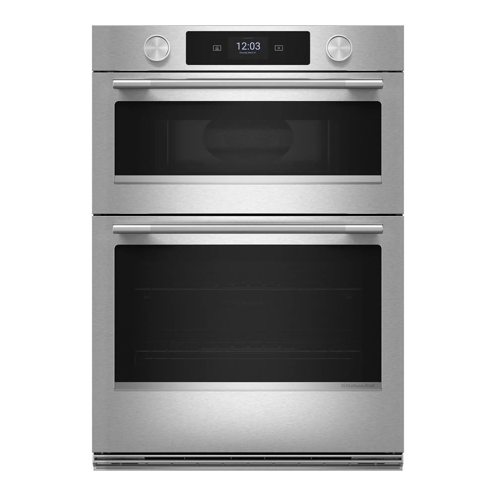 30-inch Smart Electric Combo Wall Oven with Assisted Cooking Modes - PrintShield™ Finish KOEC730SPS