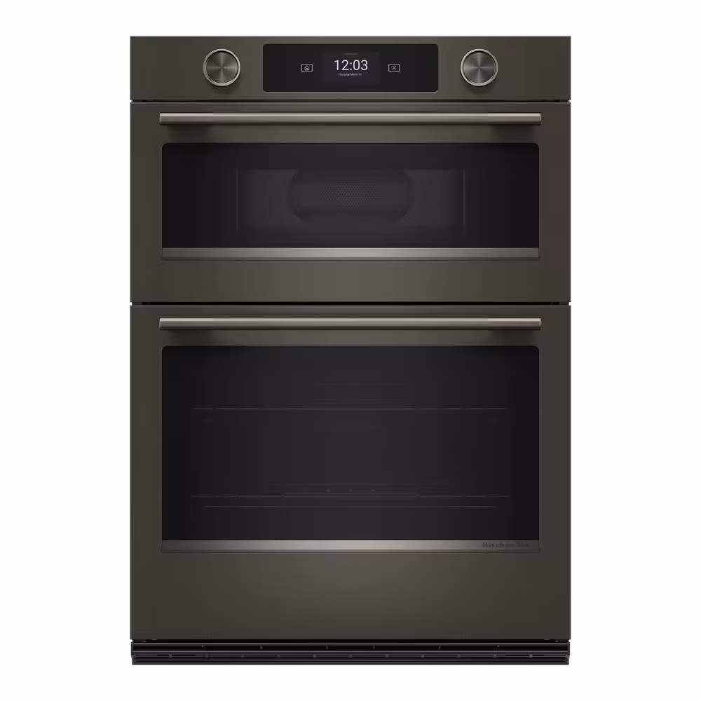 30" Double Combination Smart Electric Wall Oven (6.4 cu. ft. total) KOEC930SBE