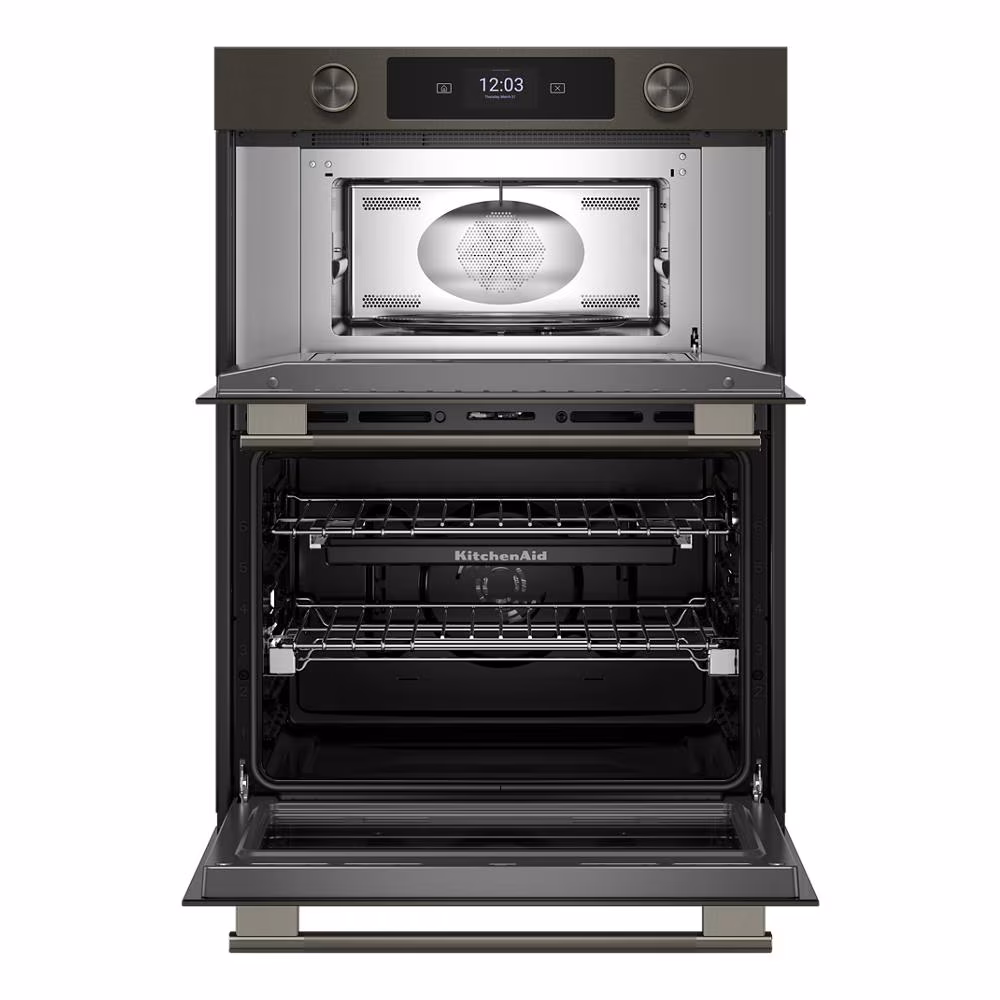 30" Double Combination Smart Electric Wall Oven (6.4 cu. ft. total) KOEC930SBE